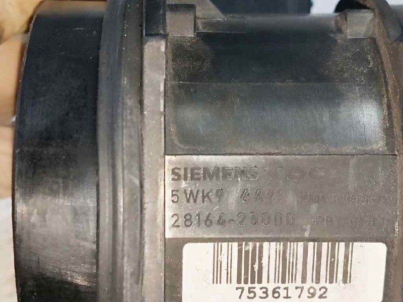 Recambio de caudalimetro para hyundai sonata (nf) 2.4 referencia OEM IAM 5WK96491 2816425000 SIEMENS