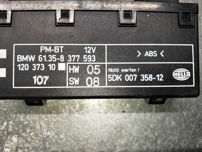 Recambio de modulo electronico para bmw serie 7 (e38) 725tds referencia OEM IAM 5DK00735812 12037310 61358377593