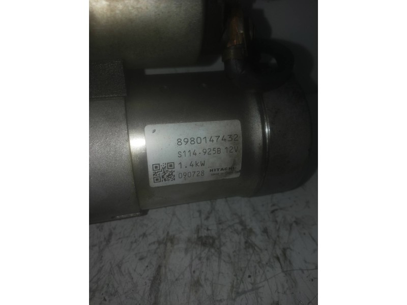 Recambio de motor arranque para opel zafira b energy referencia OEM IAM 8980147432 HITACHI 