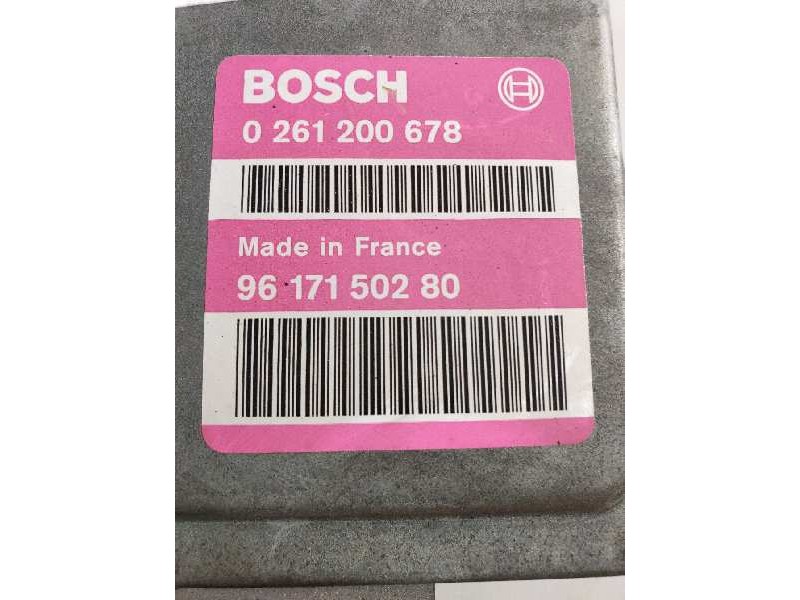 Recambio de centralita motor uce para peugeot 306 berlina 3/5 puertas (s1) graffic referencia OEM IAM 0261200678 9617150280 944