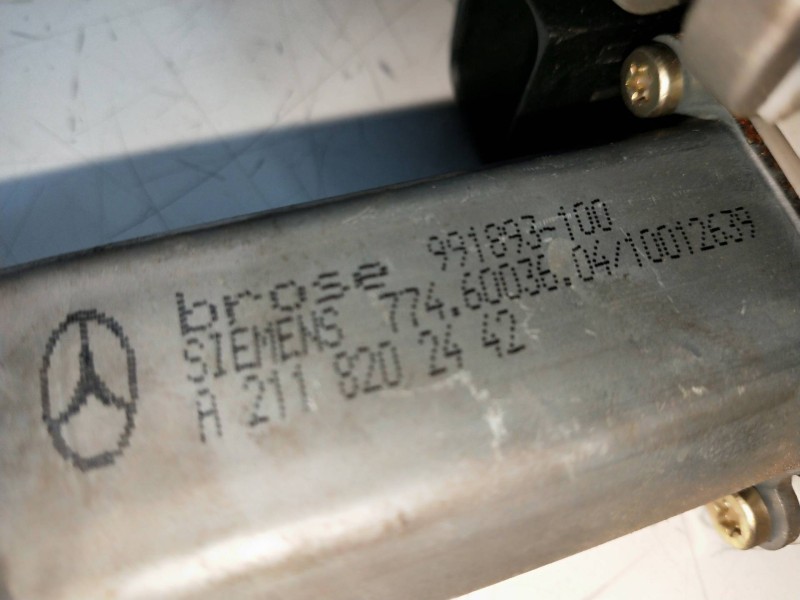 Recambio de elevalunas trasero izquierdo para mercedes clase e (w211) berlina 2.7 cdi cat referencia OEM IAM A2118202442 9918931