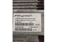 Recambio de centralita motor uce para fiat doblo i cargo 1.3 jtd basis furgón techo alto referencia OEM IAM 51805371 MJD6F3D4 71 2