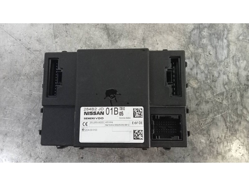Recambio de modulo electronico para nissan x-trail (t31) le referencia OEM IAM 284B2JD01B 5WK46484 