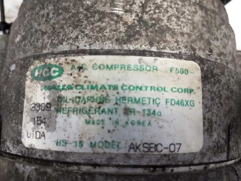 Recambio de compresor aire acondicionado para hyundai coupe (rd) 1.6 16v cat referencia OEM IAM AKSBC07  