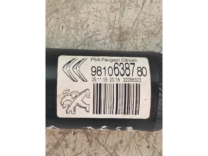 Recambio de amortiguador trasero izquierdo para citroen c3 picasso live edition referencia OEM IAM 9810638780  