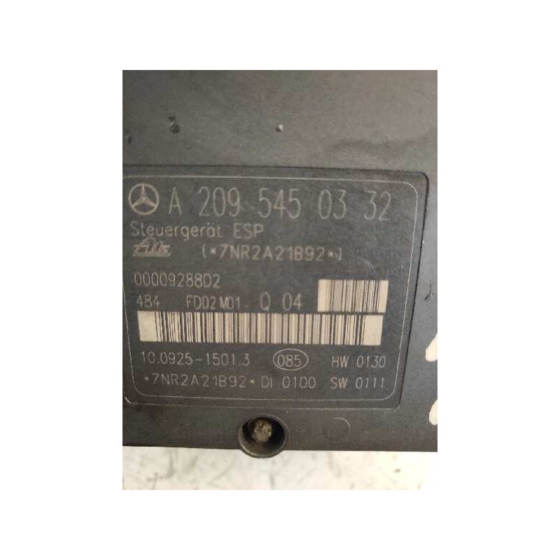 Recambio de abs para mercedes clase c (w203) sportcoupe c 230 compressor (203.747) referencia OEM IAM 10092515013 10020403454 A2