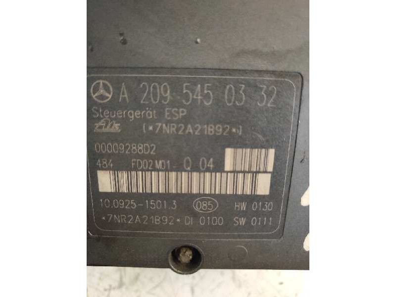 Recambio de abs para mercedes clase c (w203) sportcoupe c 230 compressor (203.747) referencia OEM IAM 10092515013 10020403454 A2