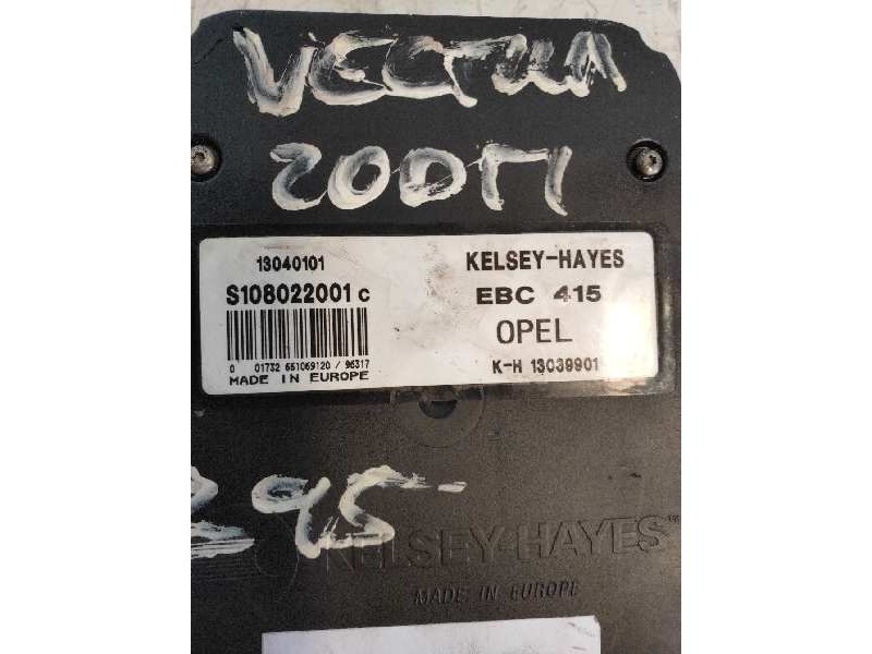 Recambio de abs para opel vectra b berlina básico (1999) referencia OEM IAM S108022001C 13039901 415 13039901