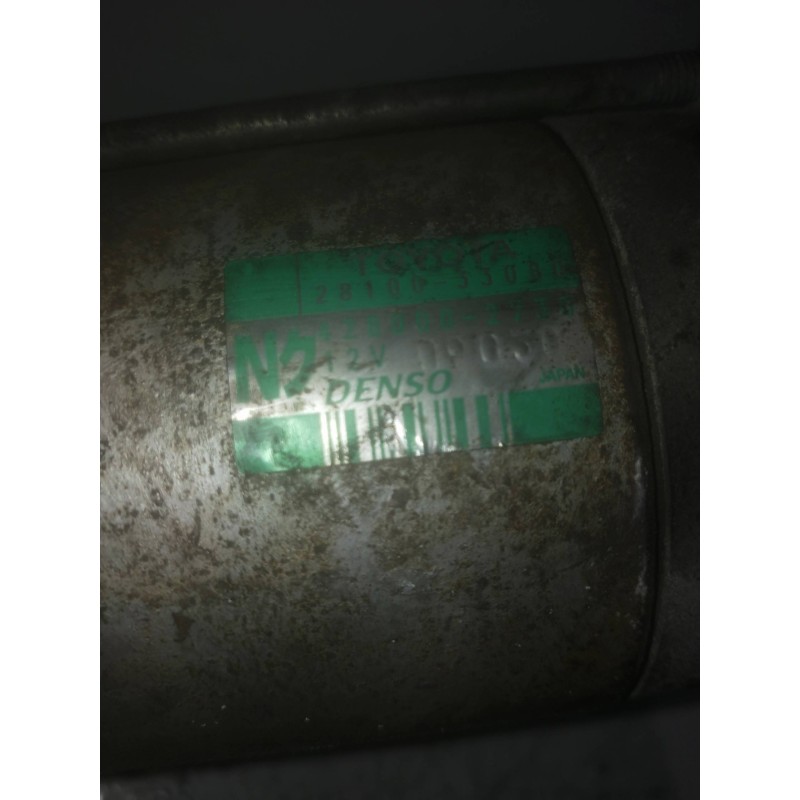 Recambio de motor arranque para toyota corolla familiar (e12) 1.4 d-4d luna referencia OEM IAM 4280002730 DENSO 
