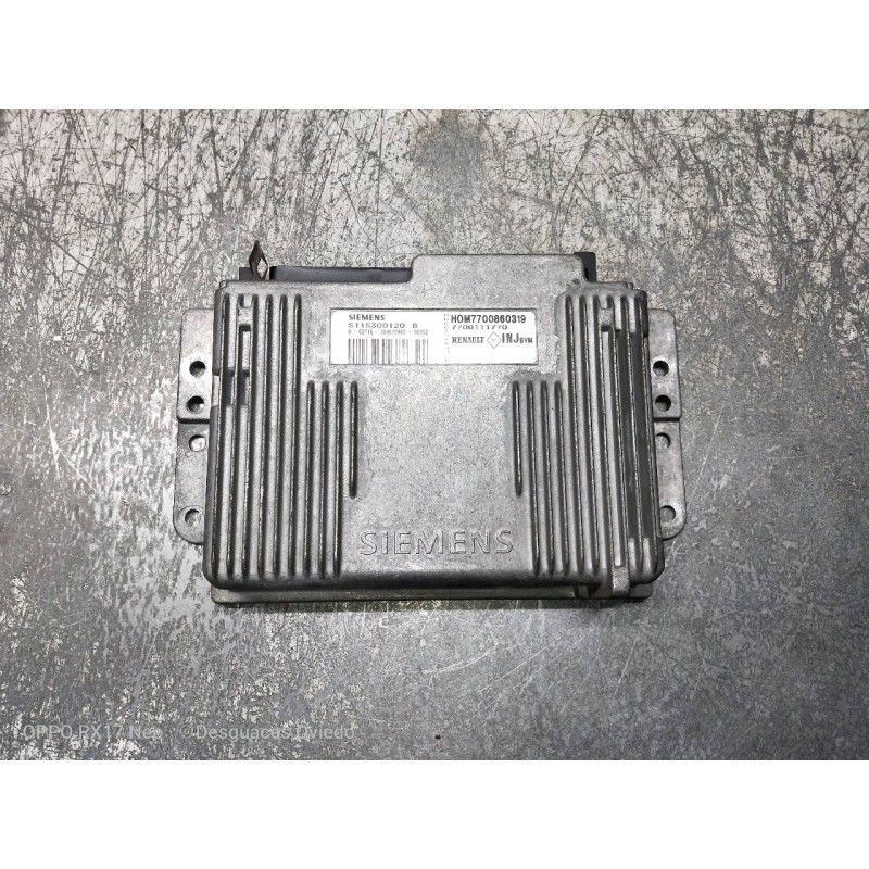 Recambio de centralita motor uce para renault megane i classic (la0) 1.6e rn referencia OEM IAM S115300120B HOM7700860319 770011