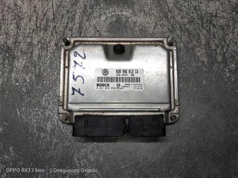 Recambio de centralita motor uce para seat leon (1m1) signo referencia OEM IAM 0281010230 038906012CA EDC15VM Recambio de centralita motor uce para seat leon (1m1) signo referencia OEM IAM 0281010230 038906012CA EDC15VM