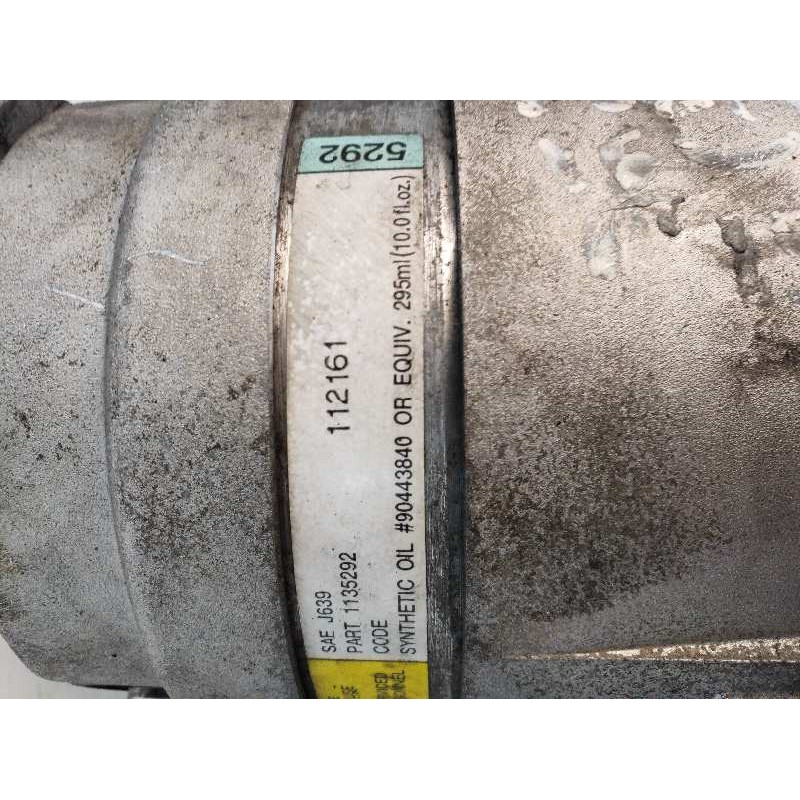 Recambio de compresor aire acondicionado para opel vectra b berlina básico (1999) referencia OEM IAM 1135292 5292 112161