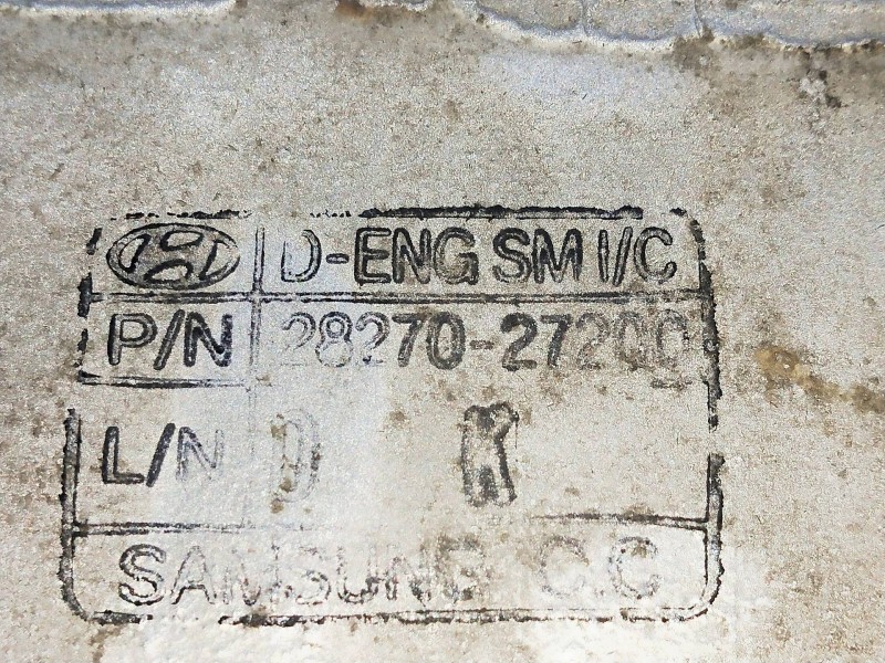 Recambio de intercooler para hyundai santa fe (sm) 2.0 crdi cat referencia OEM IAM 2827027200  