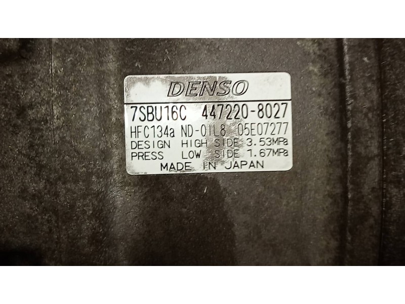 Recambio de compresor aire acondicionado para bmw serie 3 coupe (e46) 320 ci referencia OEM IAM 4472208027  