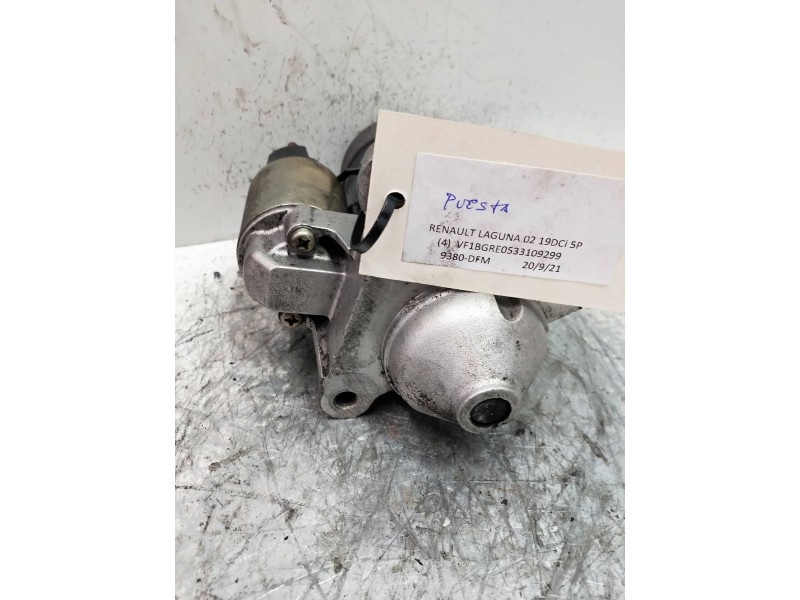 Recambio de motor arranque para renault laguna ii (bg0) 1.9 dci diesel cat referencia OEM IAM M001T85882 8200096510 