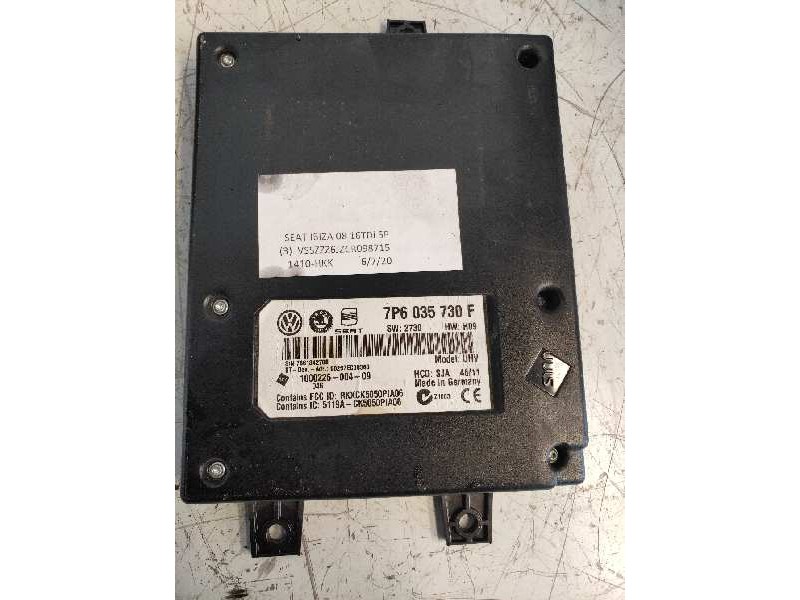 Recambio de modulo electronico para seat ibiza (6j5) 1.6 tdi referencia OEM IAM 79P0035730F  
