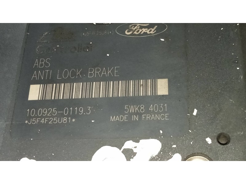 Recambio de abs para ford focus berlina (cak) 1.6 16v referencia OEM IAM 10092501193 5WK84031 10020404024 2M512M110EE