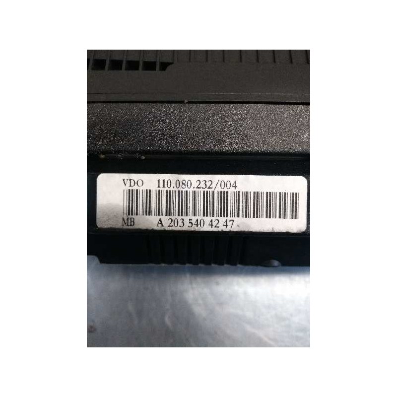 Recambio de cuadro instrumentos para mercedes clase c (w203) sportcoupe c 200 cdi (la) (203.707) referencia OEM IAM 110080232004