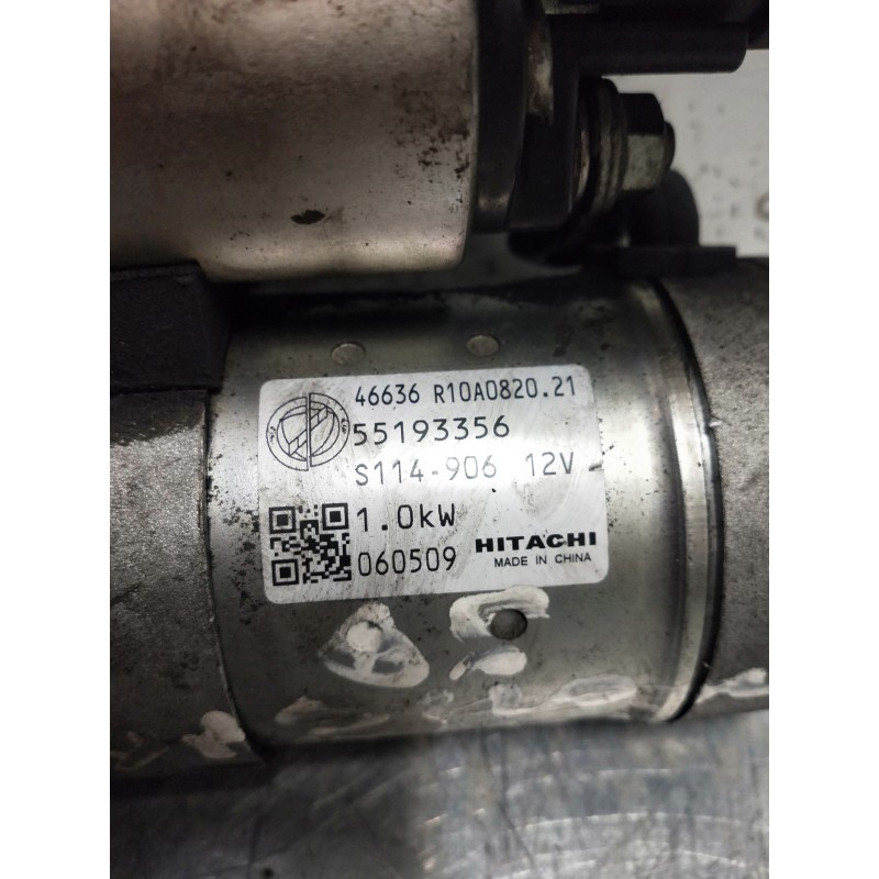 Recambio de motor arranque para lancia ypsilon (101) 1.4 16v oro (10.2006) referencia OEM IAM 55193356  