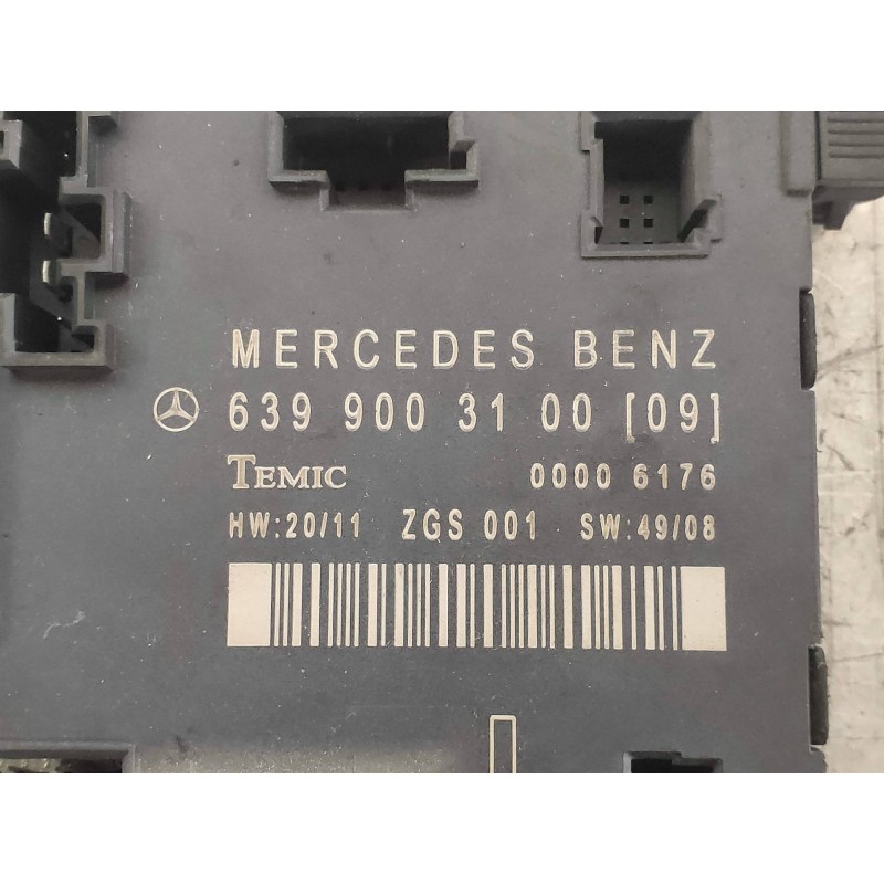 Recambio de modulo electronico para mercedes vito kasten (639) 113 cdi lang (639.603) referencia OEM IAM 639900320009 00006176 