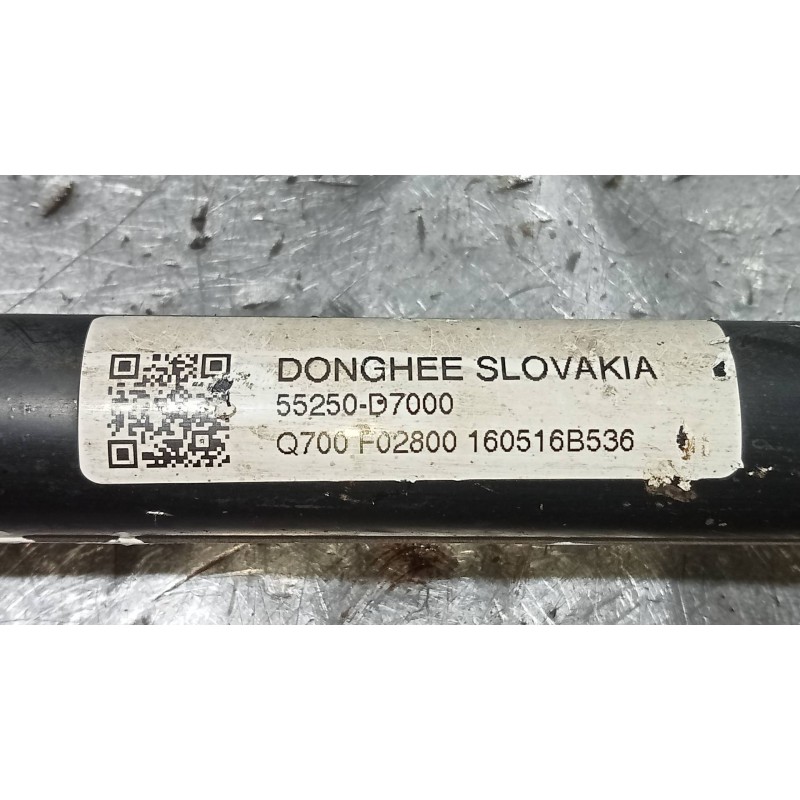 Recambio de brazo suspension superior trasero izquierdo para kia sportage business 2wd referencia OEM IAM 55250D7000  