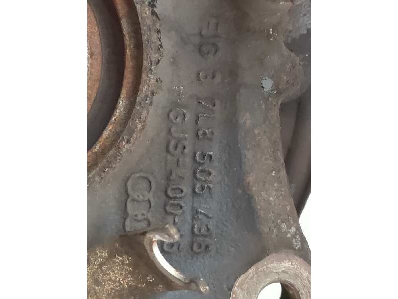 Recambio de mangueta trasera derecha para audi q7 (4l) 3.0 tdi referencia OEM IAM 7L8505436  