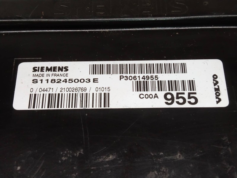 Recambio de centralita motor uce para volvo s40 berlina 2.0 16v referencia OEM IAM S118245003E P30614955 