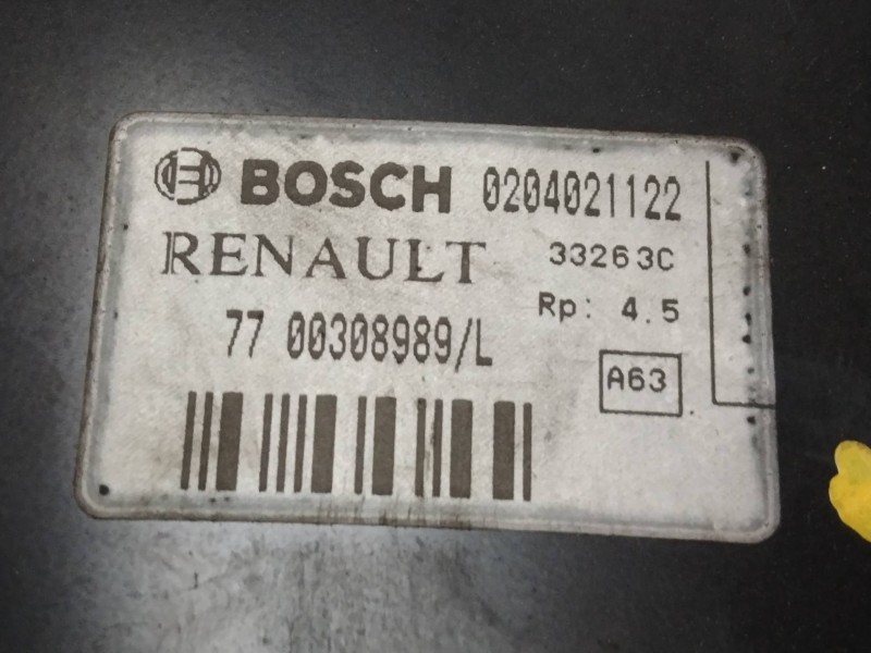 Recambio de servofreno para nissan kubistar (x76) 1.5 dci turbodiesel cat referencia OEM IAM 0204021122 7700308989L  Recambio de servofreno para nissan kubistar (x76) 1.5 dci turbodiesel cat referencia OEM IAM 0204021122 7700308989L