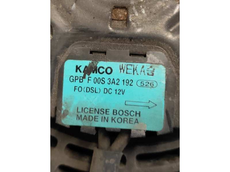 Recambio de electroventilador para hyundai trajet (fo) 2.0 crdi cat referencia OEM IAM F00S3A2192  