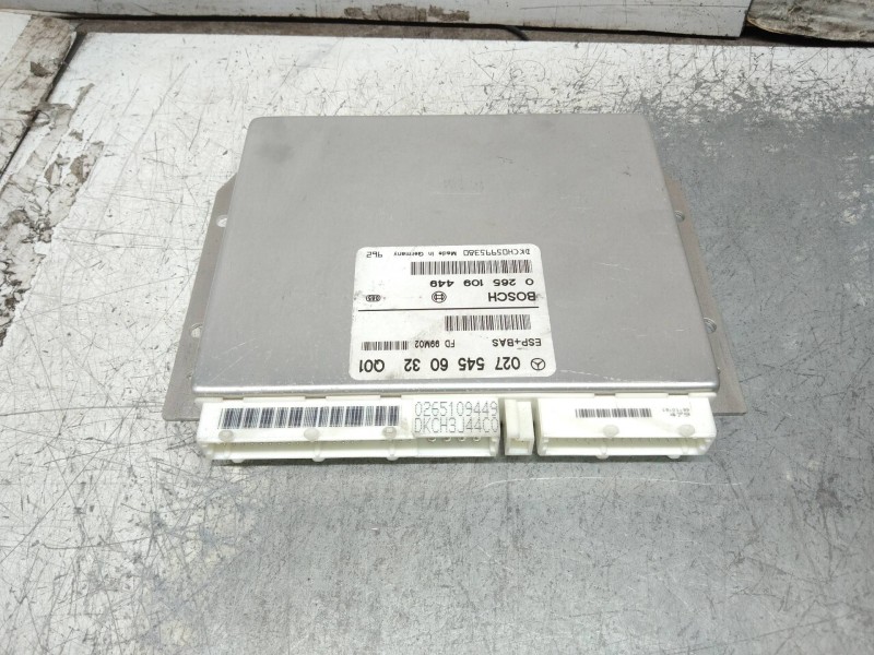 Recambio de centralita abs para mercedes clase a (w168) 170 cdi (168.008) referencia OEM IAM 0265109449 0275456032 FD99M02 Q01