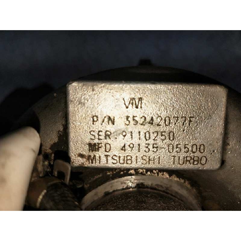 Recambio de turbocompresor para jeep gr.cherokee (wj/wg) 3.1 td cat referencia OEM IAM 35242077F 491350550 