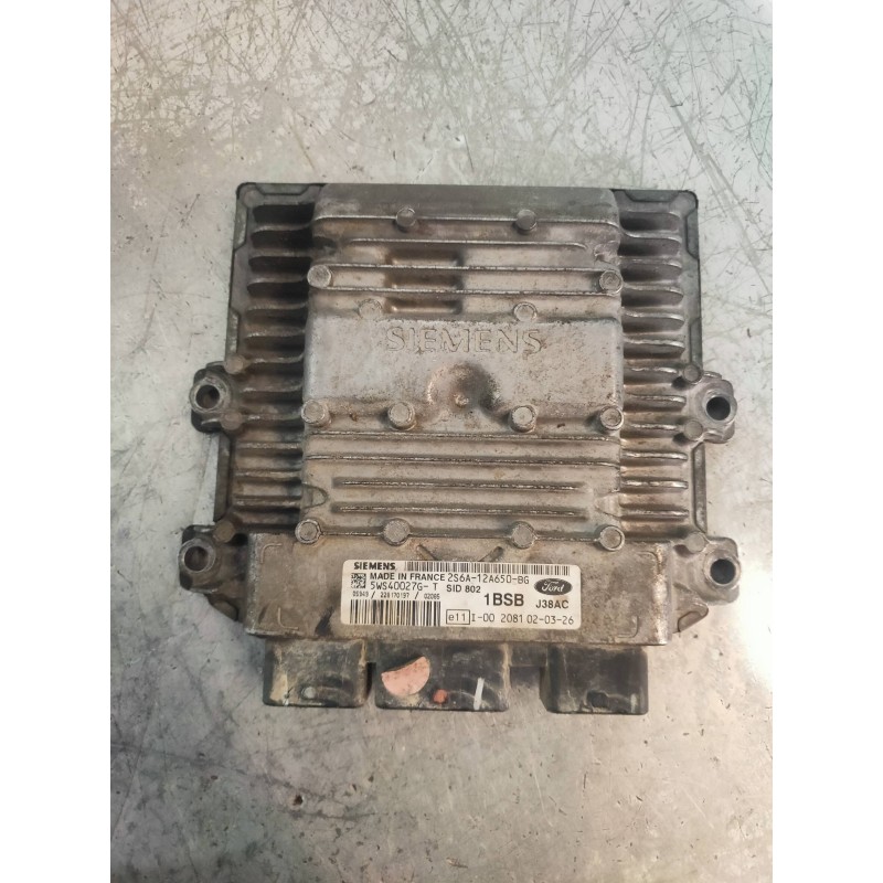 Recambio de centralita motor uce para ford fiesta (cbk) ambiente referencia OEM IAM 5WS40027GT 2S6A12A650BG 1BSB SID802 SIEMENS