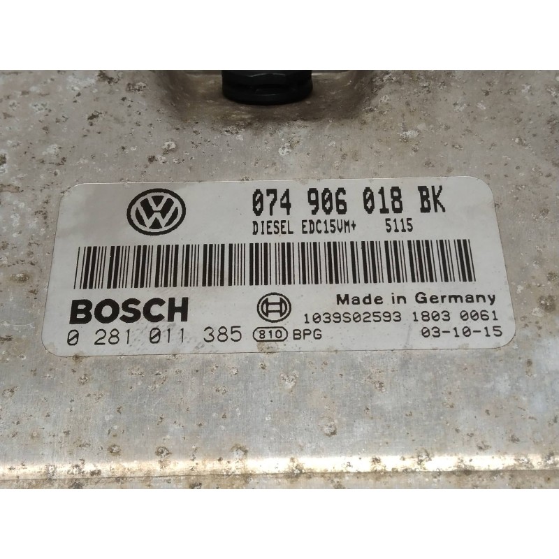 Recambio de centralita motor uce para volkswagen lt caja cerrada / combi (mod. 1997) lt 46 caja cerrada referencia OEM IAM 02810