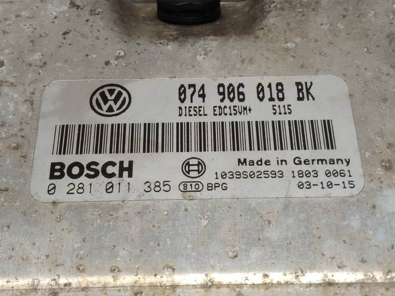 Recambio de centralita motor uce para volkswagen lt caja cerrada / combi (mod. 1997) lt 46 caja cerrada referencia OEM IAM 02810