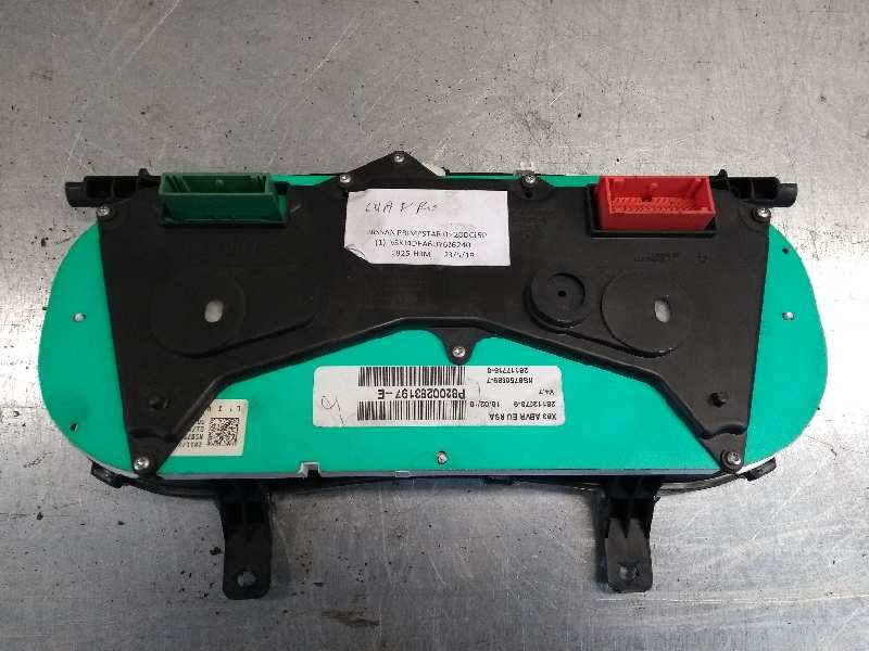 Recambio de cuadro instrumentos para nissan primastar (x..) kombi l1h1 2.7t (6 sitze) referencia OEM IAM P8200283197E 281123769 