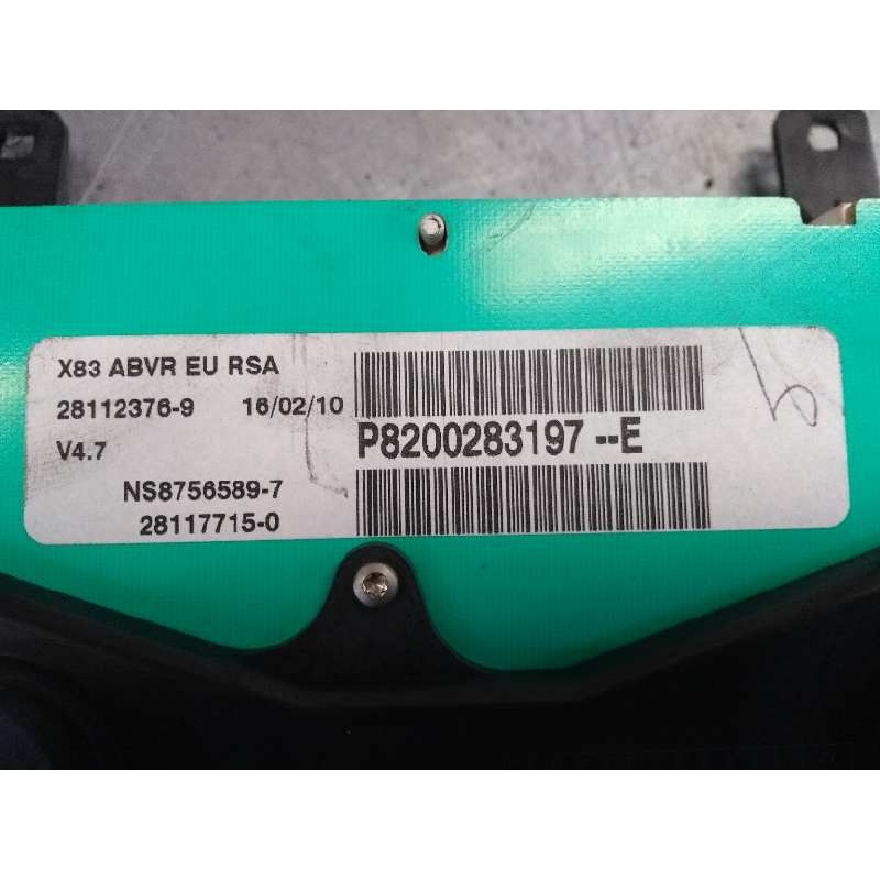 Recambio de cuadro instrumentos para nissan primastar (x..) kombi l1h1 2.7t (6 sitze) referencia OEM IAM P8200283197E 281123769 