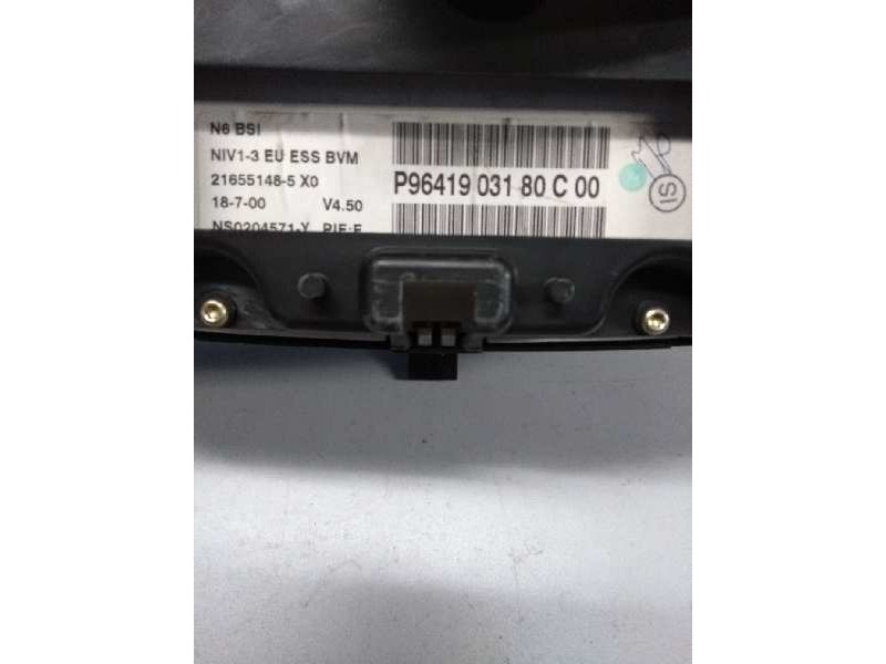 Recambio de cuadro instrumentos para citroen xsara berlina 1.6 referencia OEM IAM P9641903180 C00 216551485 Recambio de cuadro instrumentos para citroen xsara berlina 1.6 referencia OEM IAM P9641903180 C00 216551485