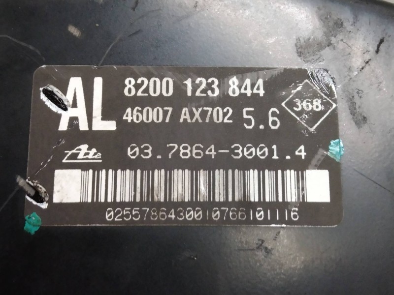 Recambio de servofreno para nissan note (e11e) 1.5 dci turbodiesel cat referencia OEM IAM 8200123844 46007AX702 03786430014