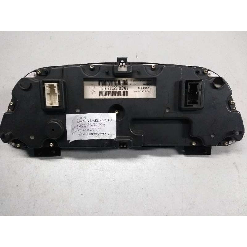 Recambio de cuadro instrumentos para citroen xsara berlina 1.4 chrono referencia OEM IAM P9639708780 B01 216585150