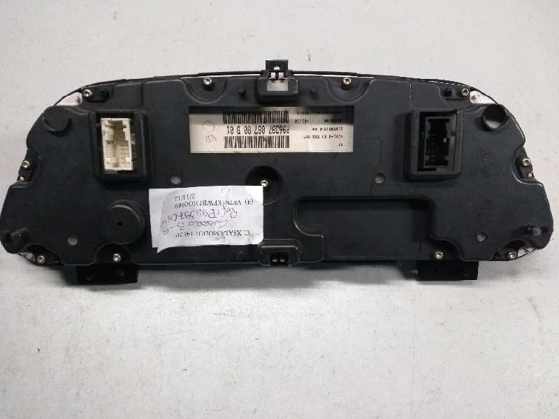 Recambio de cuadro instrumentos para citroen xsara berlina 1.4 chrono referencia OEM IAM P9639708780 B01 216585150