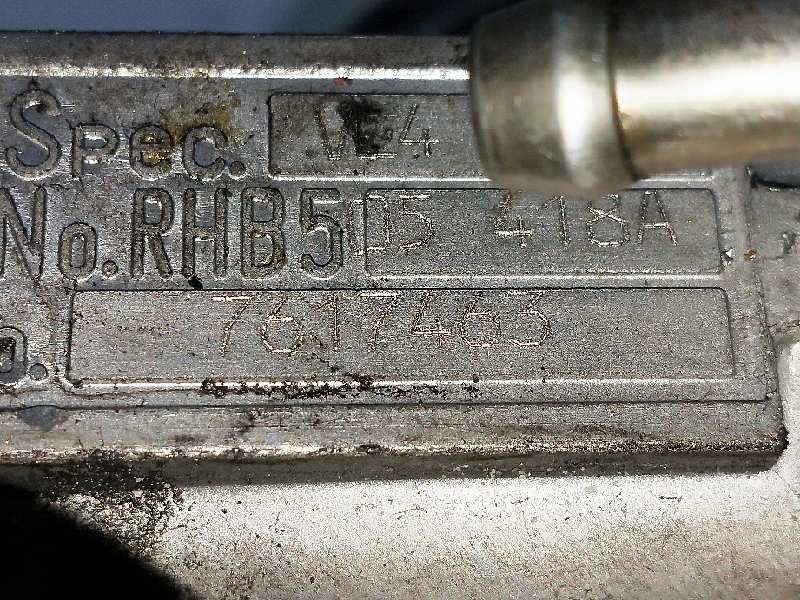 Recambio de turbocompresor para lancia dedra berl. 1.9 turbodiesel referencia OEM IAM 7617463  