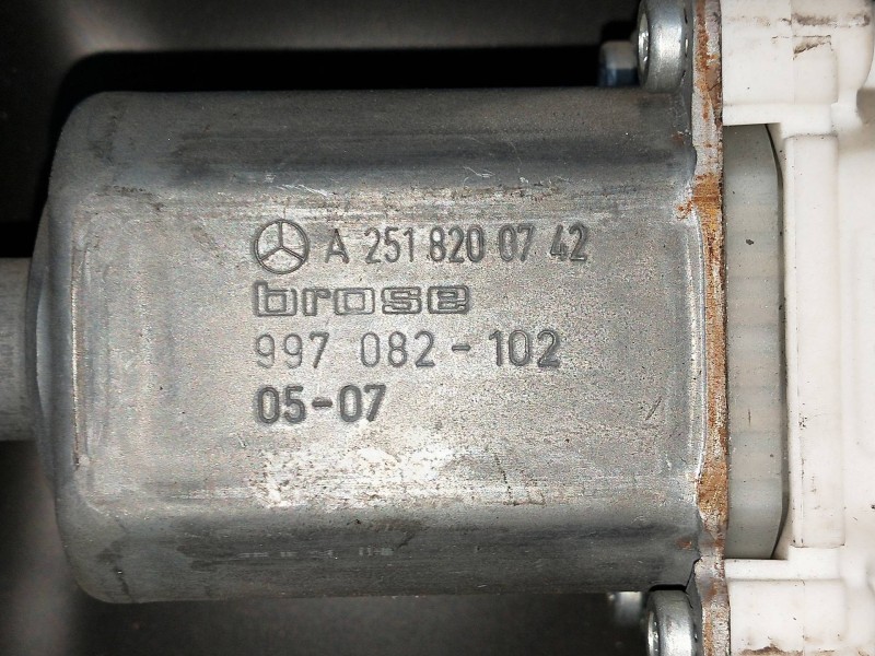 Recambio de elevalunas delantero izquierdo para mercedes clase m (w164) 320 / 350 cdi (164.122) referencia OEM IAM A2518200742 9