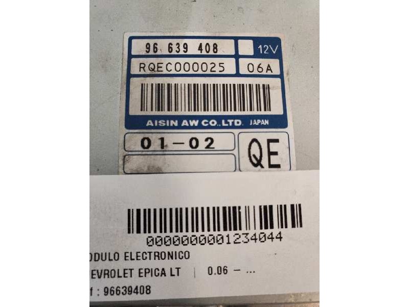 Recambio de modulo electronico para chevrolet epica lt referencia OEM IAM 96639408  
