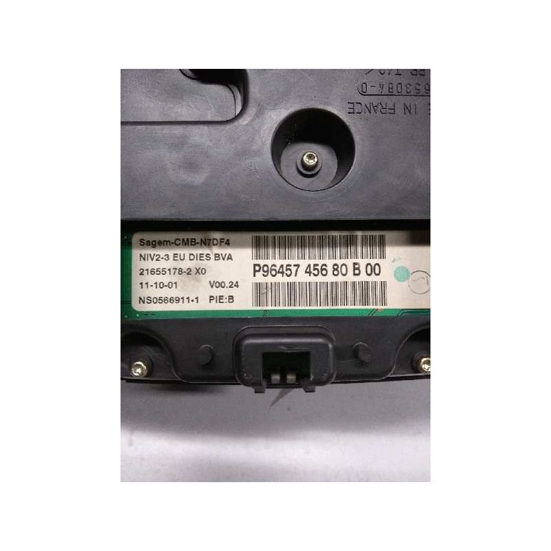 Recambio de cuadro instrumentos para citroen xsara berlina 2.0 hdi sx (80kw) referencia OEM IAM P9645745680 B00 216551782