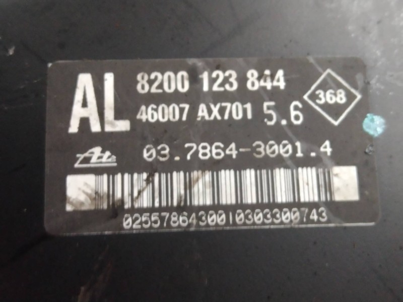 Recambio de servofreno para nissan micra (k12e) 1.2 cat referencia OEM IAM 8200123844 46007AX701 03786430014