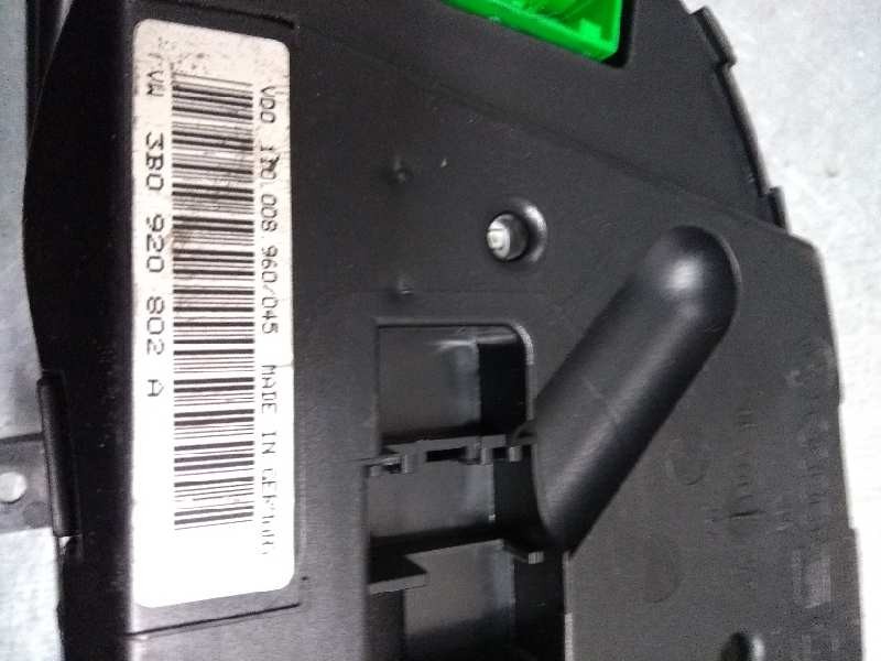 Recambio de cuadro instrumentos para volkswagen passat berlina (3b2) comfortline referencia OEM IAM 3B0920802A 110008960045 