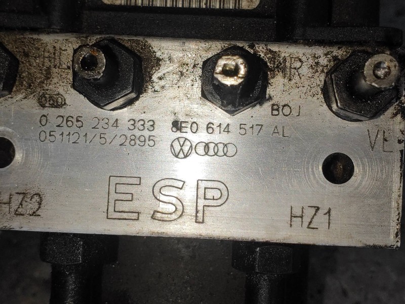 Recambio de abs para audi s4 berlina (8e) 4.2 referencia OEM IAM 0265234333 8E0614517AL 8E0910517E 8E0614517AL