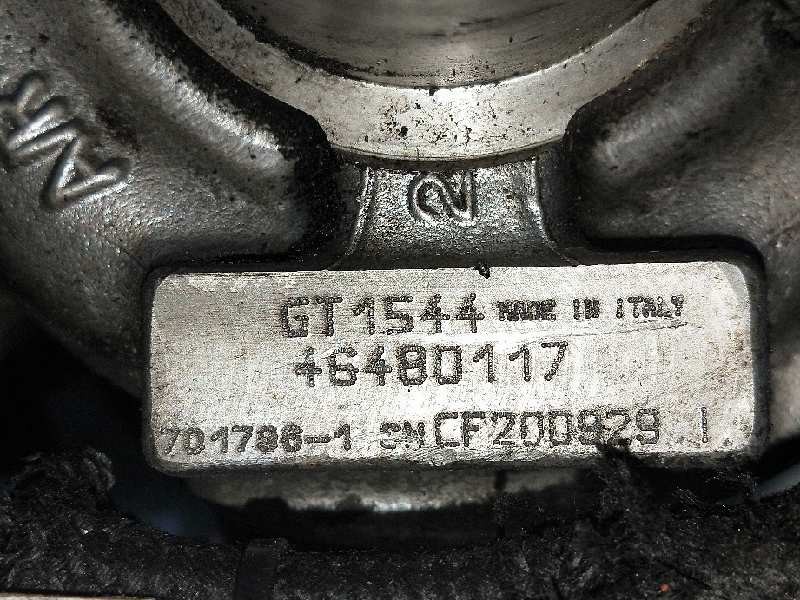 Recambio de turbocompresor para lancia lybra berlina 1.9 jtd cat referencia OEM IAM 7017961 46480117  Recambio de turbocompresor para lancia lybra berlina 1.9 jtd cat referencia OEM IAM 7017961 46480117