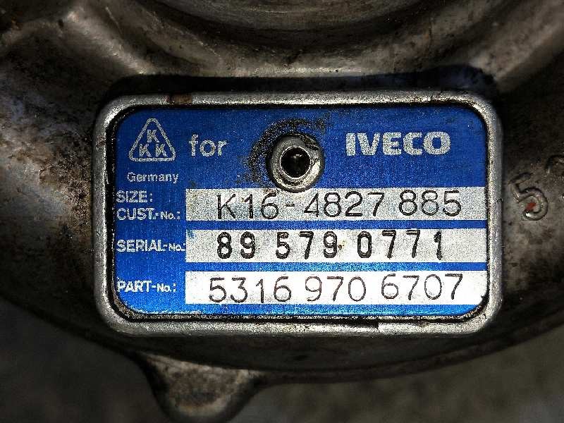 Recambio de turbocompresor para lancia thema 2.5 turbodiesel referencia OEM IAM K164827885 53169706707 