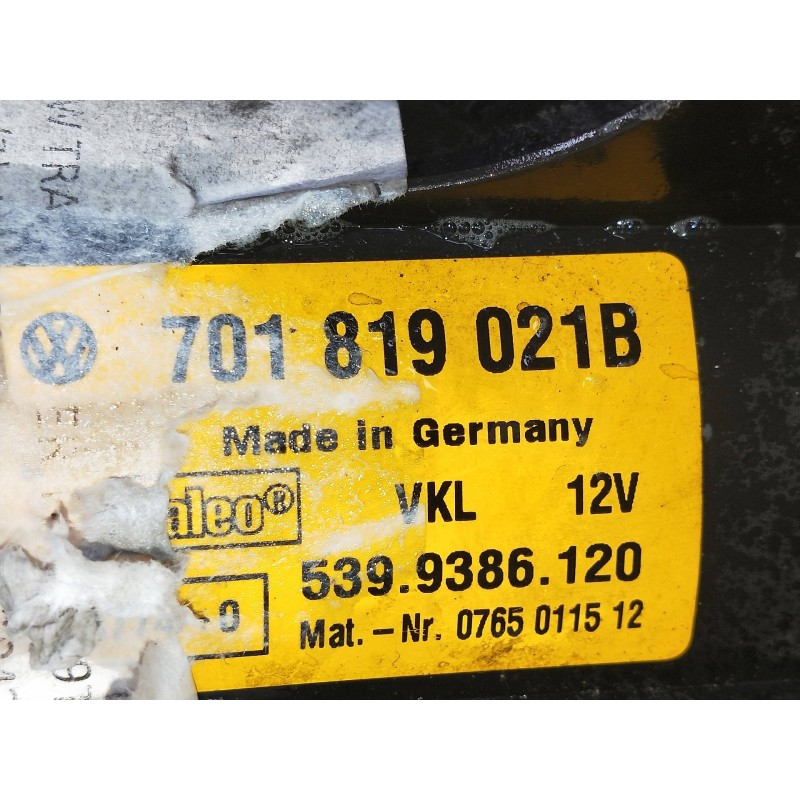 Recambio de motor calefaccion para volkswagen t4 transporter/furgoneta (mod. 1991) combi referencia OEM IAM 701819021B 539938612